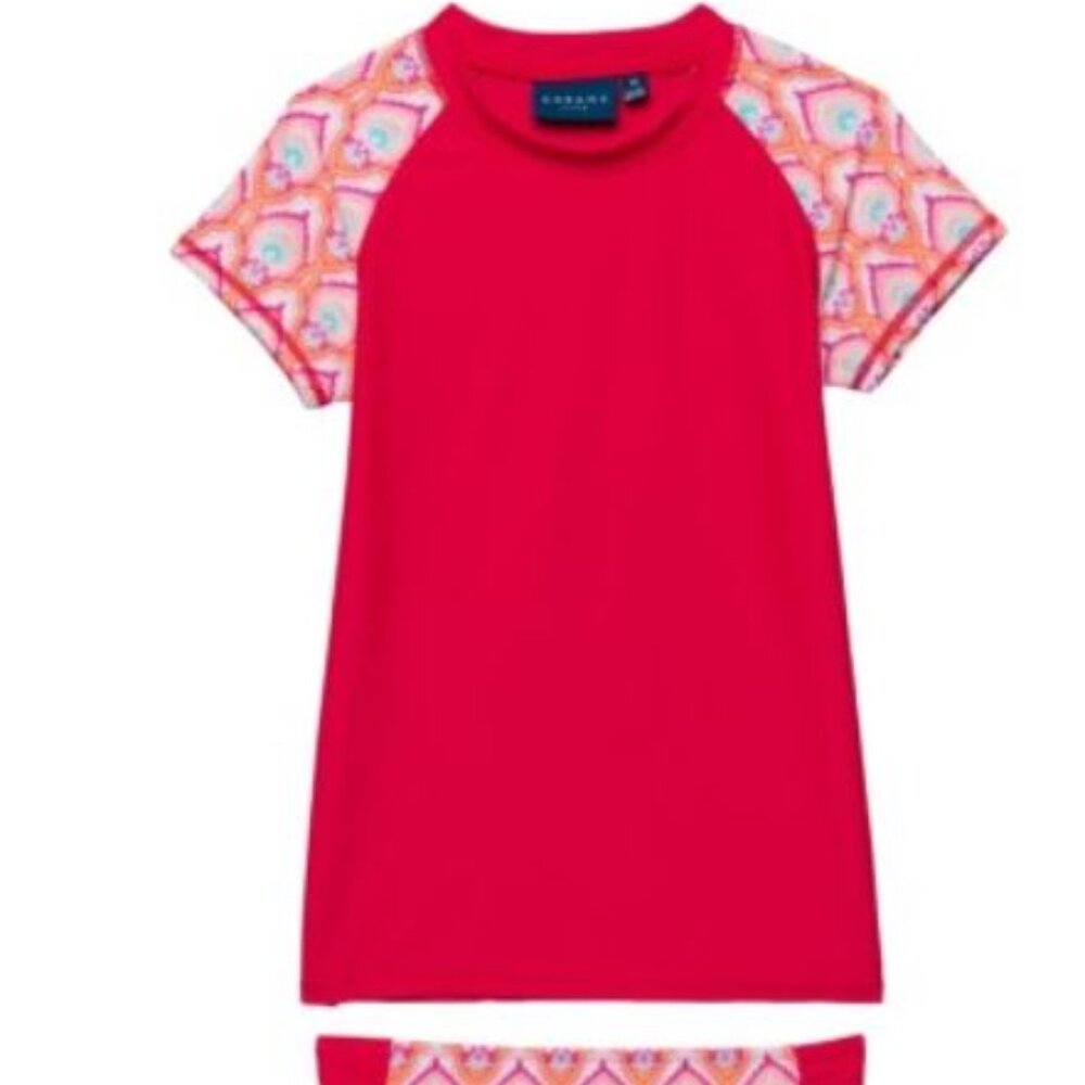 Cabana Life Kids Swim New Size 4 Rash guard Rashguard Swimsuit